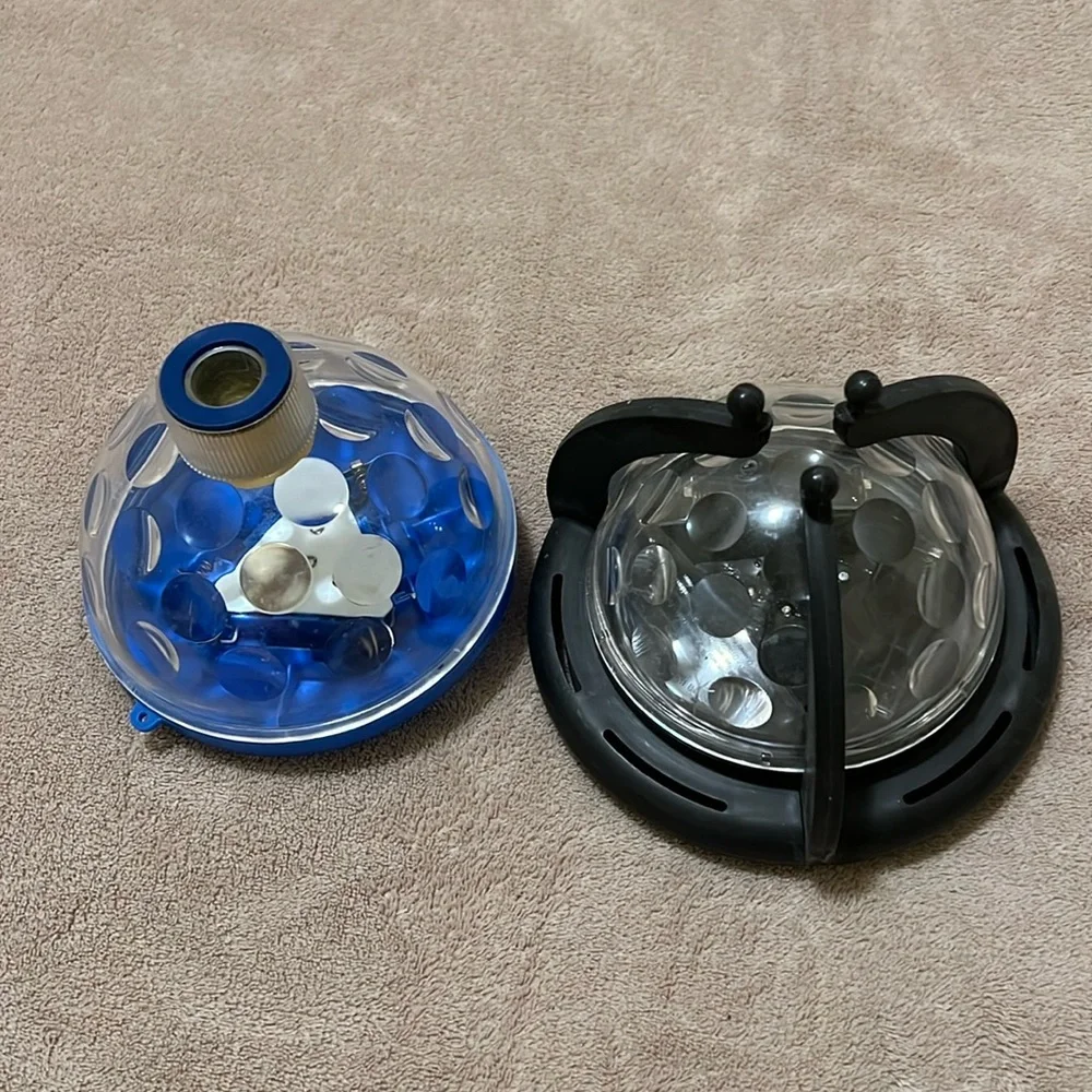 Lot of 2 Underwater Swimming Pool Spa Floating LED Light Show Disco Party